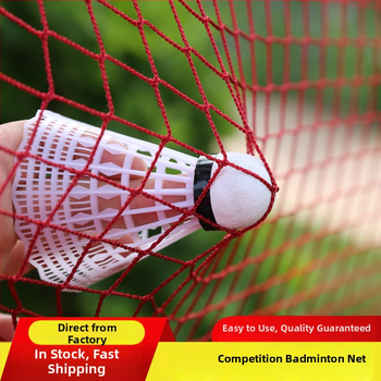 Badminton tinklas – nešiojamas, sulankstomas, vidaus ir lauko naudojimui, varžybų klasė; medžiaga: nailonas/polieteris; prekinis ženklas Xinhao