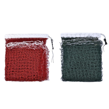 Badmintonio tinklas su keturkampio krašto standartiniams varžybų treniravimams, patogus dizainas, prekės ženklas Undertake Industry, pritaikymas galimas, tinka badmintonui ir tenisui