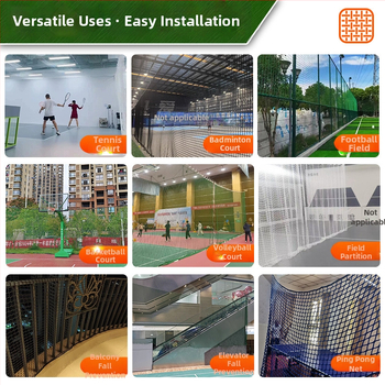 Mitmespordiline kaitsevõrk golfile, lauatennisele, korvpallile ja jalgpallile