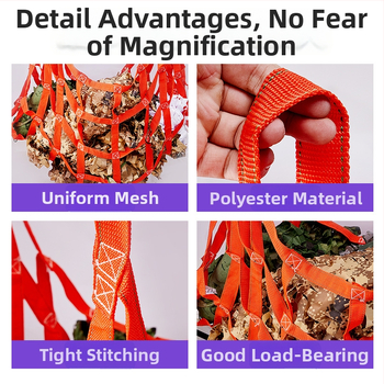 Zdvihová sieť pre automobily — ochranná sieť na náklad, špeciálne vrecko, priemyselné zdvíhanie, využitie na prístavoch