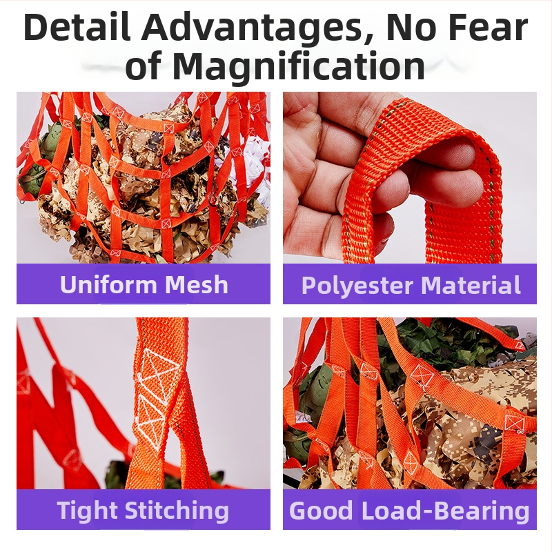 Zdvihová sieť pre automobily — ochranná sieť na náklad, špeciálne vrecko, priemyselné zdvíhanie, využitie na prístavoch