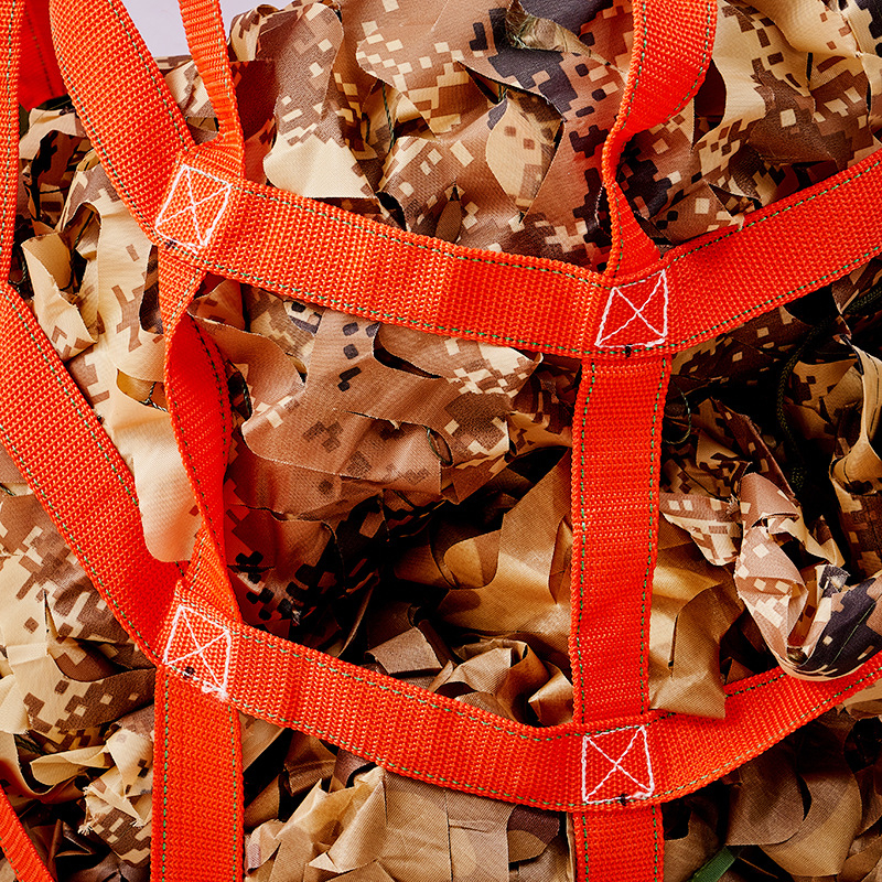 Zdvihová sieť pre automobily — ochranná sieť na náklad, špeciálne vrecko, priemyselné zdvíhanie, využitie na prístavoch