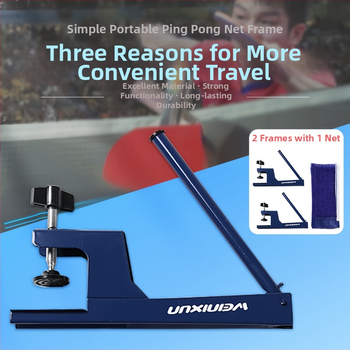 Sulankstomas stalo teniso tinklo rėmas Wynison, medžiaga nailonas poliesteris, svoris apie 0,8 kg