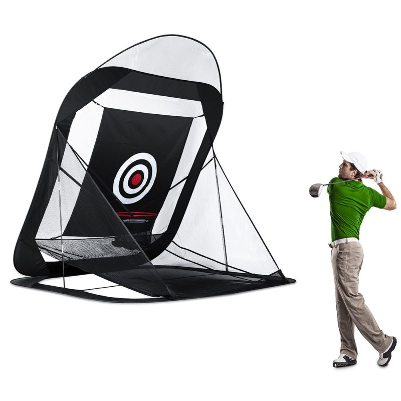 Prijenosna mreža za golf trening za unutarnju i vanjsku upotrebu, uz kutiju za udarce i set za swing i chip, najlon konstrukcija, brenda wosofe