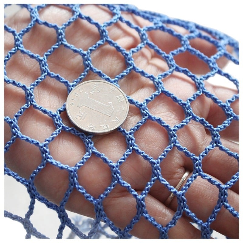 Δίχτυ προστασίας από νάιλον χωρίς κόμπους για σκάλες και μπαλκόνι, εξωτερική προστασία κτιρίου