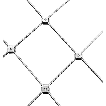 Ενεργό δίκτυ προστασίας πρανών, ευέλικτο ρομβοειδές πλέγμα από μεταλλικό σκοινί για προστασία από κατολισθήσεις