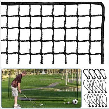 Golf trening mreža s pregradom, teška DIY mreža za golf i baseball