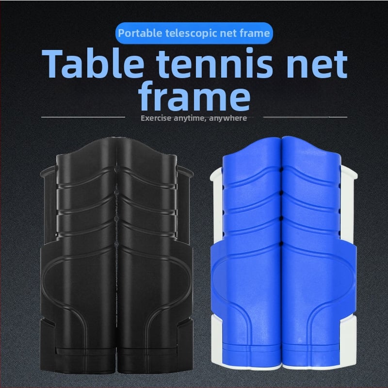 MK Nešiojamas ištraukiamas tinklo laikiklis stalo tenisui, ABS, 375 g