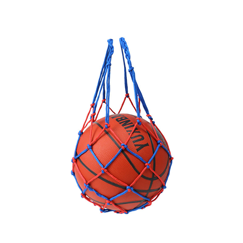 Nailona režģa soma basketbolam — piemērota basketbolam, futbolam un volejbolam