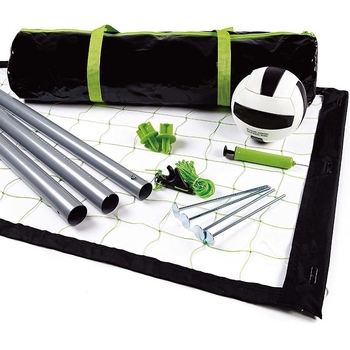 Išorinis nešiojamas tinklo voleibolo komplektas su teleskopiniais strypais ir greitas montavimas – Jiang Hui, tinkamas pliažui ir veja (Teleskopiniai strypai, Greitas montavimas, Jiang Hui)