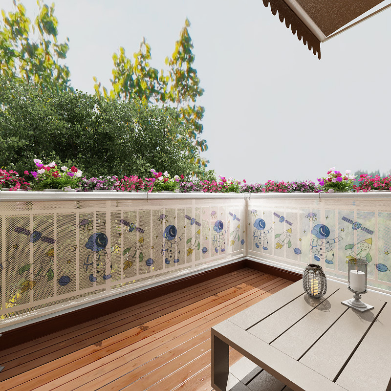 Παιδικό δίχτυ ασφαλείας για σκάλες και μπαλκόνι – εσωτερική και εξωτερική χρήση, προστασία από πτώσεις, κοπτό για εφαρμογή