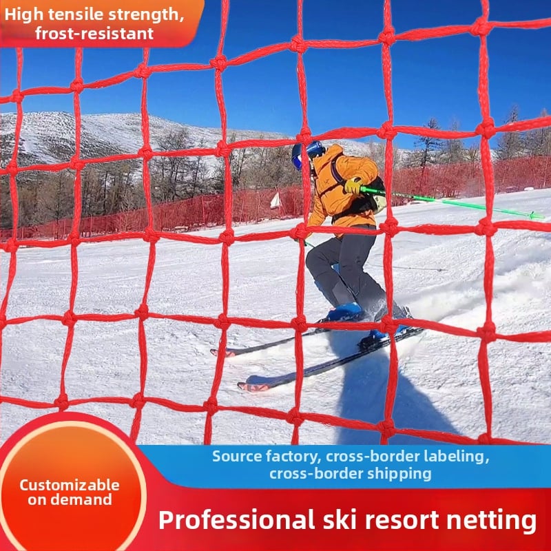 Általános védőháló - síháló, Polietilenén/Poliester/Nylon, Védelem, Síközpont