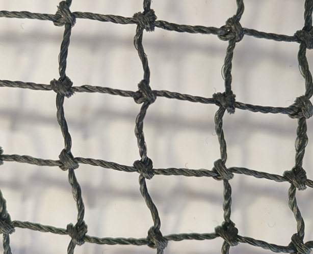 Πλέγμα προστασίας χώρου για γκολφ, γήπεδα τένις και ποδοσφαίρου — υλικό: νάιλον και πολυαιθυλένιο, αντοχή 200, χρήση: περίφραξη χώρου