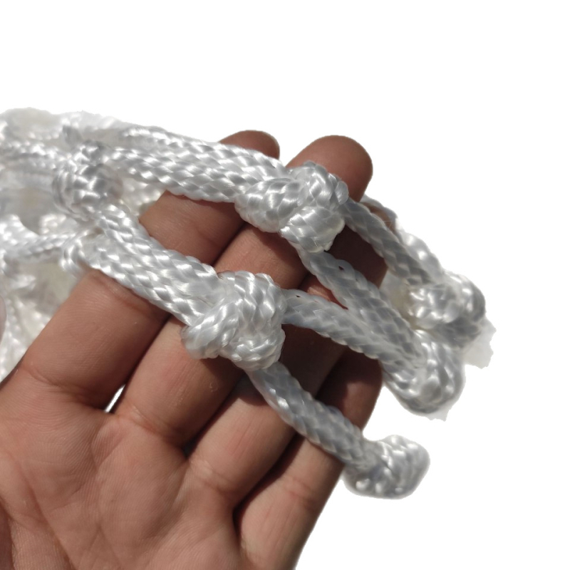 Rokām darināta austā basketbola sieta ar biezāku smagu rāmi | Materiāls: 159343030 | Pielāgošana: Jā | Piemērojamās jomas: Basketbols, Fitnesa aprīkojums