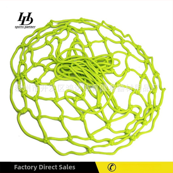 Plasă de baschet fluorescente - Nylon, 65 g, Personalizare disponibilă, Potrivită pentru terenuri și alte jocuri cu mingi
