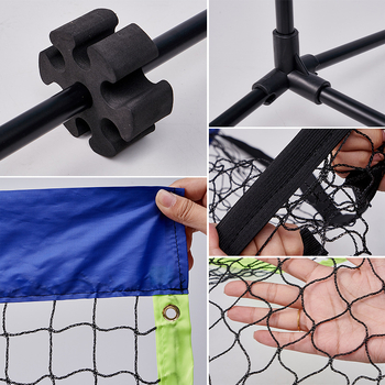 Lauko standarti tenisio tinklas, nešiojamas, aukštos kokybės profesionalioms varžyboms ir treniruotėms. Medžiaga: 19380171132; Taikymo scenarijai: 856704276; Prekės kategorija: teniso stulpas