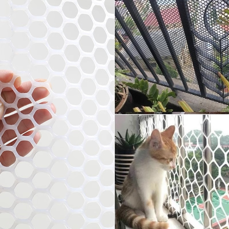 Plastična zaštitna mreža za balkon i vanjsku ogradu, mreža za uzgoj životinja