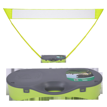 Gavey reguliuojamas tinklo rėmas badmintonui, nešiojamas tinklo stovas teniso ir tinklinio žaidimams — PVC medžiaga, pritaikymas prieinamas, tinka badmintonui, tenisui ir kitiems kamuolių žaidimams