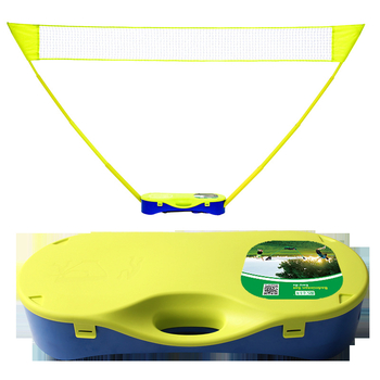 Gavey reguliuojamas tinklo rėmas badmintonui, nešiojamas tinklo stovas teniso ir tinklinio žaidimams — PVC medžiaga, pritaikymas prieinamas, tinka badmintonui, tenisui ir kitiems kamuolių žaidimams