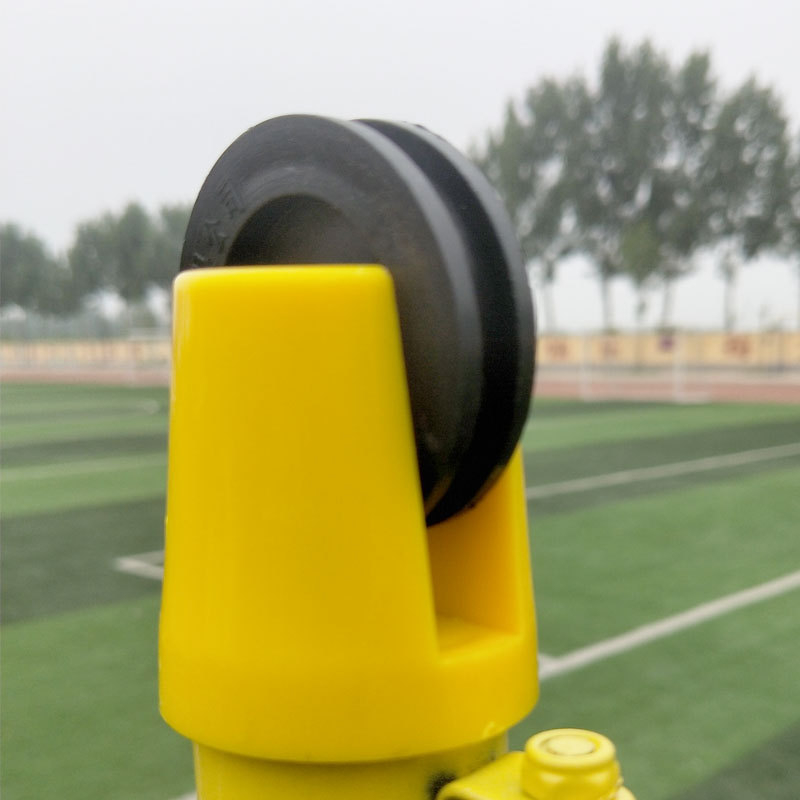 Ayuli plieninė badmintonos kolona – nešiojama vidinės ir lauko tinklo stovas treniruoklių įrangai ir stalo tenisui