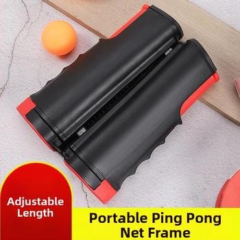 Laikiklis stalo tenisui tinklui – nešiojamas, sustiprintas rėmas, reguliuojamas tinklas, vidaus ir lauko naudojimui