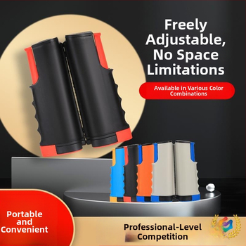 Laikiklis stalo tenisui tinklui – nešiojamas, sustiprintas rėmas, reguliuojamas tinklas, vidaus ir lauko naudojimui