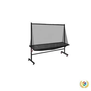 Stalo teniso kamuolių rinkimo tinklas, atnaujintas ir sustiprintas, vertikalus judantis blokavimo tinklas treniruotėms