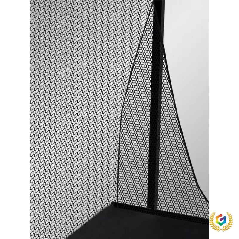 Stalo teniso kamuolių rinkimo tinklas, atnaujintas ir sustiprintas, vertikalus judantis blokavimo tinklas treniruotėms