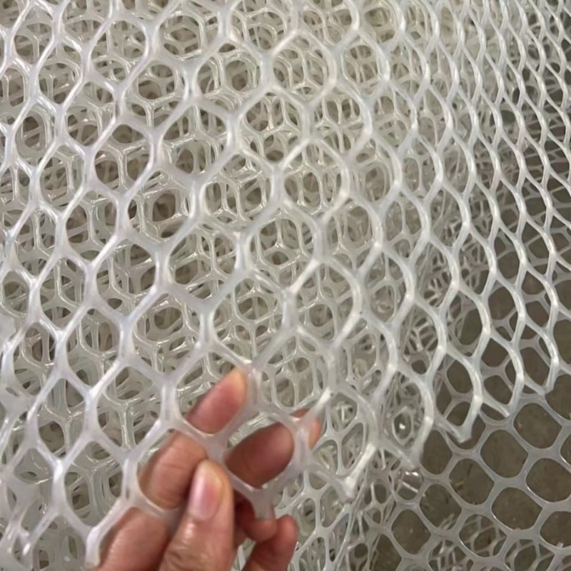 UV otporna balkonska zaštitna mreža za uzgoj peradi – protiv mačaka, za kokoši i patke, plastična mreža