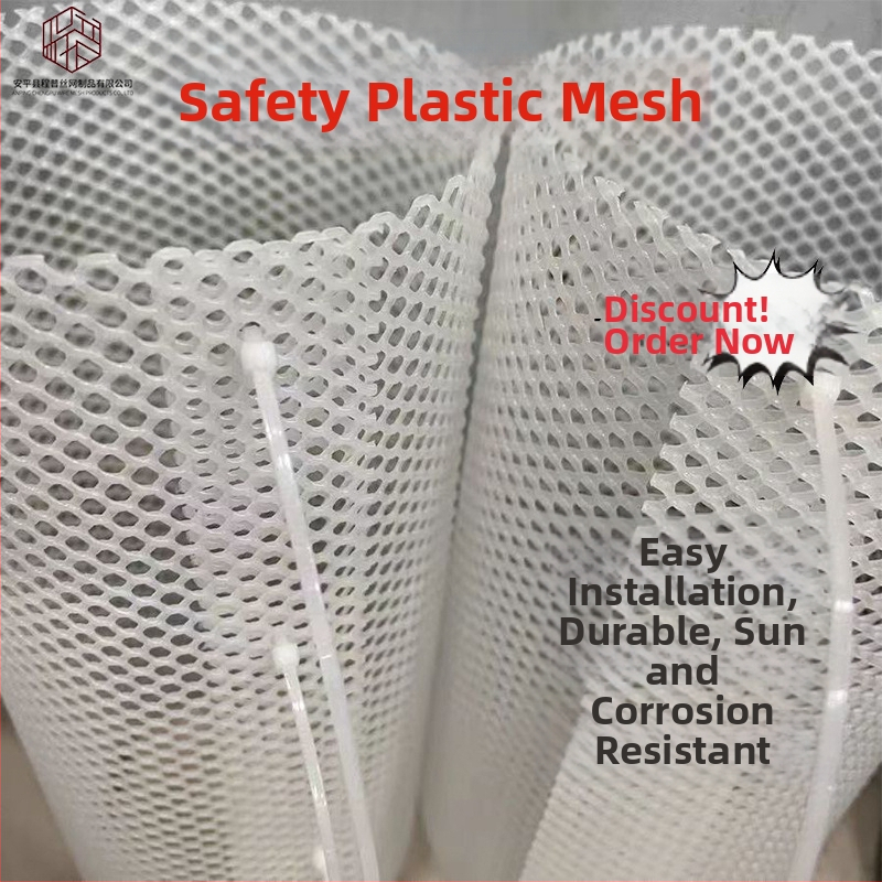 Paksendatud rõdupiirde kaitsev võrk – plastikvõrk, kasside vastu, kukkumise vältimiseks