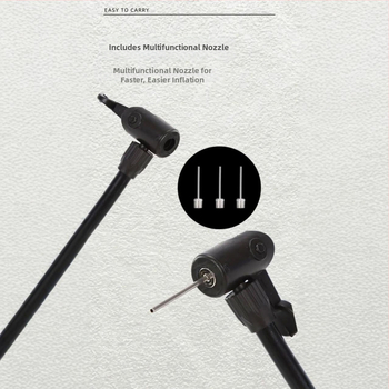 Hordozható kézi pumpa sportlabdákhoz (súly 90 g, légnyomás 90)