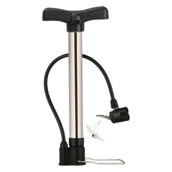 Hordozható kézi pumpa sportlabdákhoz (súly 90 g, légnyomás 90)