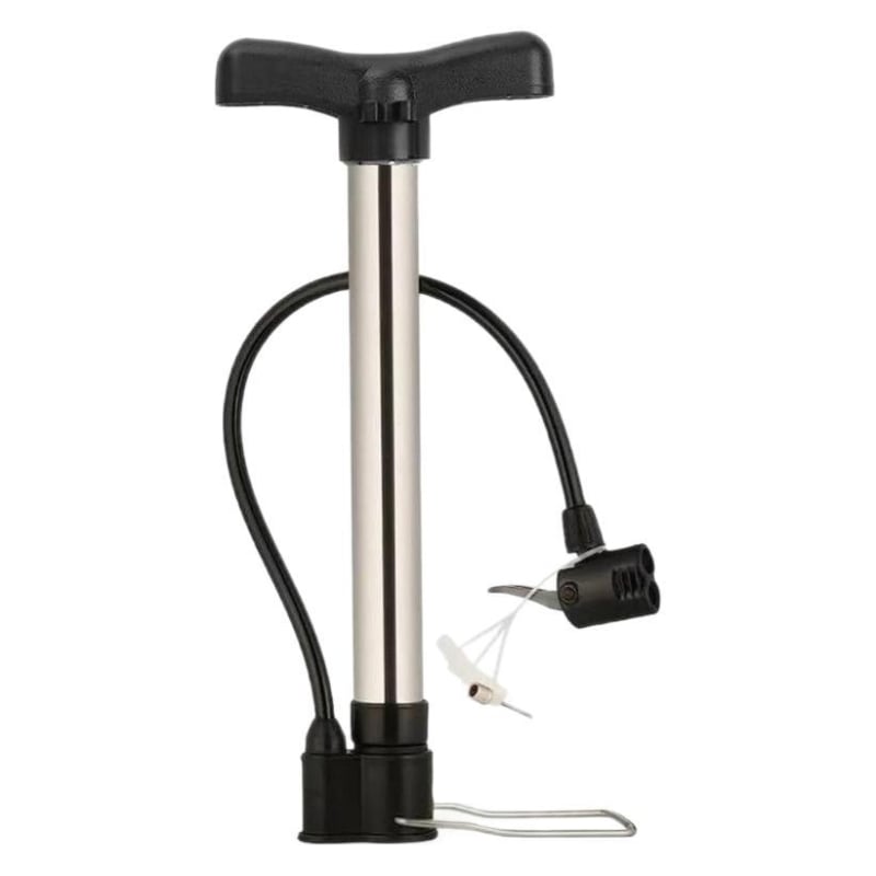 Hordozható kézi pumpa sportlabdákhoz (súly 90 g, légnyomás 90)