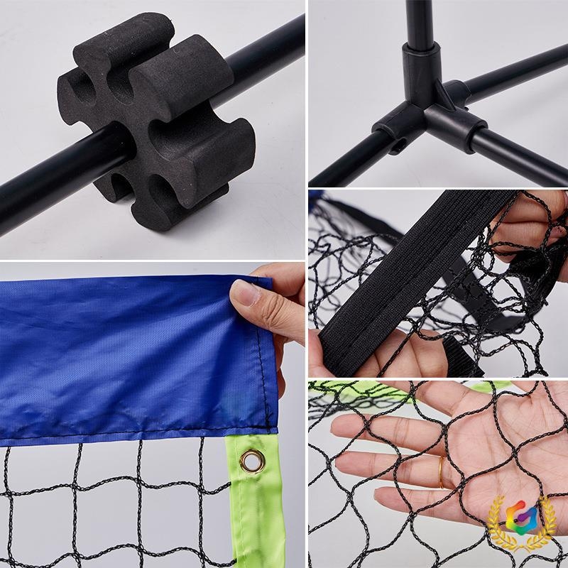 Nešiojamas pickleball tinklo laikiklis vienam žaidėjui, mažo dizaino, vaikų pickleball