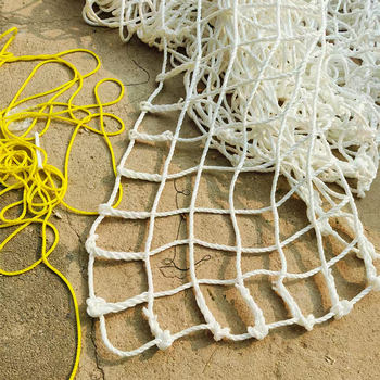 Käsitsi õmmeldud tõstmis- ja ronimistõke võrk — lina köiest võrk, kulumise vastupidav turvavõrk tõstmiseks, ronimiseks ja rekultiveerimiseks