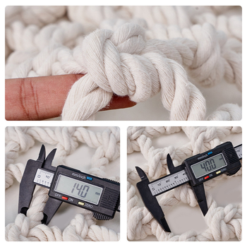 Puuvillane turvavõrk, lihtne turvavõrk, puuvillane võrk, kandevõime 100, dekoratiivne ja kaitsev funktsioon