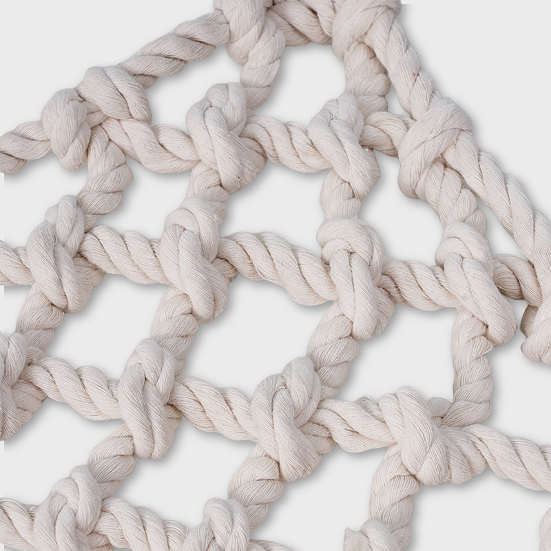 Puuvillane turvavõrk, lihtne turvavõrk, puuvillane võrk, kandevõime 100, dekoratiivne ja kaitsev funktsioon