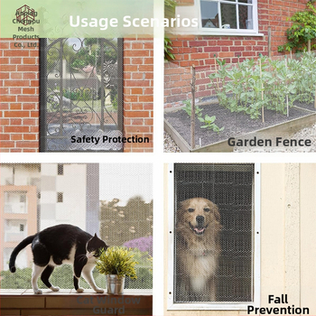 Balkooni kaitsev võrk plastikvõrgust, turvalisuse ja aretusisoleerimise jaoks, kukkumise ja kasside vastu (Päritolu: Anpingu, Hiina; Bränd: Cheng Pu; Rakendus: turvalisus, aretusisoleerimine)