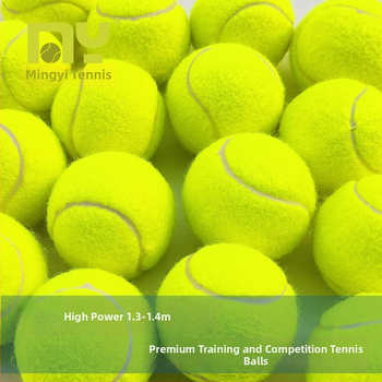 Galda tenisa trenēšanas bumba – gumijas, zīmols Mingyi brothers, drukāts logo OK, galda tenisam