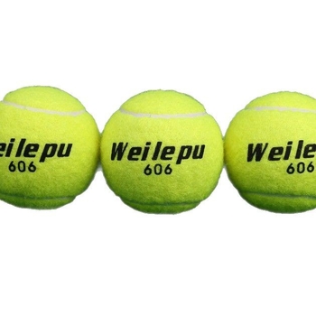 Willop 60 tenisa bumbiņas apmācībām — izturīgas pret nolietojumu, sākuma līmenim (Zīmols: Willop; Materiāls: ķīmiskās šķiedras; Izcelsme: Zhejiang; Kategorija: Teniss)