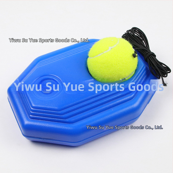 Vienspersoniska tenisa treniņu virve ar elastīgu auklu – gumijas materiāls, iekšējai un ārējai izmantošanai