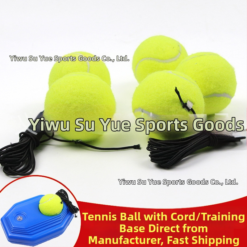 Vienspersoniska tenisa treniņu virve ar elastīgu auklu – gumijas materiāls, iekšējai un ārējai izmantošanai