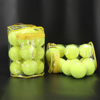 Tenisa bumbiņas, 12 gab., iesācējiem, augsta elastība, izturīgas pret nodilumu, ārējai lietošanai