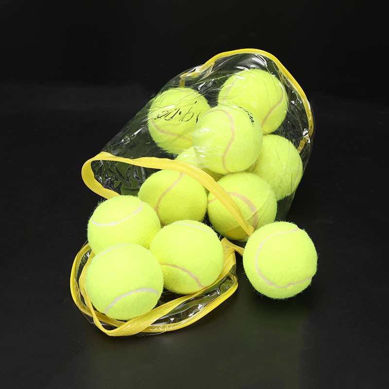 Tenisa bumbiņas, 12 gab., iesācējiem, augsta elastība, izturīgas pret nodilumu, ārējai lietošanai