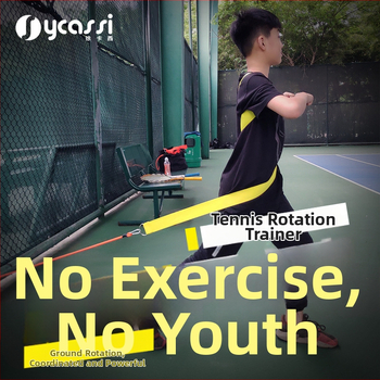 Tenisový tréner s topspinom, prenášateľný, samostatný nácvik podania a úderov (Materiál: chemické vlákno; Použitie: stolný tenis, ďalšie hry s loptou; Kategória: Tenis)