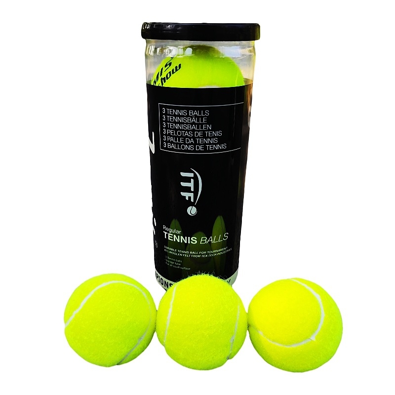 Natjecateljske tenis lopte, set od 3 tubica, Mingyi brothers, gumeni materijal, ITF certificado
