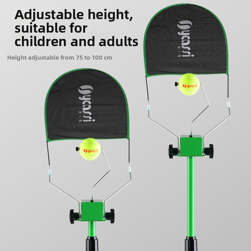 Topspin tenisový tréninkový zariadenie, prenosný otáčavý tréner na podanie a prienik, pre začiatočníkov, jednému úderu tréning, polypropylénové vlákno