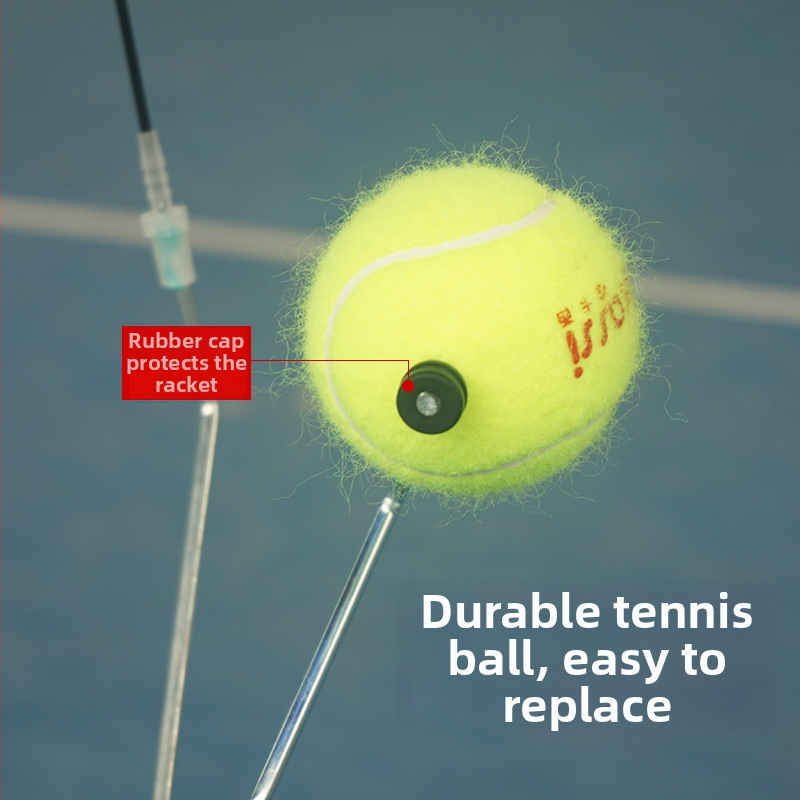 Topspin tenisový tréninkový zariadenie, prenosný otáčavý tréner na podanie a prienik, pre začiatočníkov, jednému úderu tréning, polypropylénové vlákno