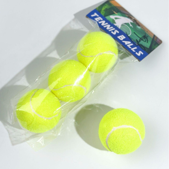 Тенис топки за тренировка за начинаещи, висока еластичност, износоустойчиви, комплект от три.