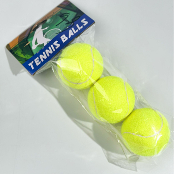 Тенис топки за тренировка за начинаещи, висока еластичност, износоустойчиви, комплект от три.